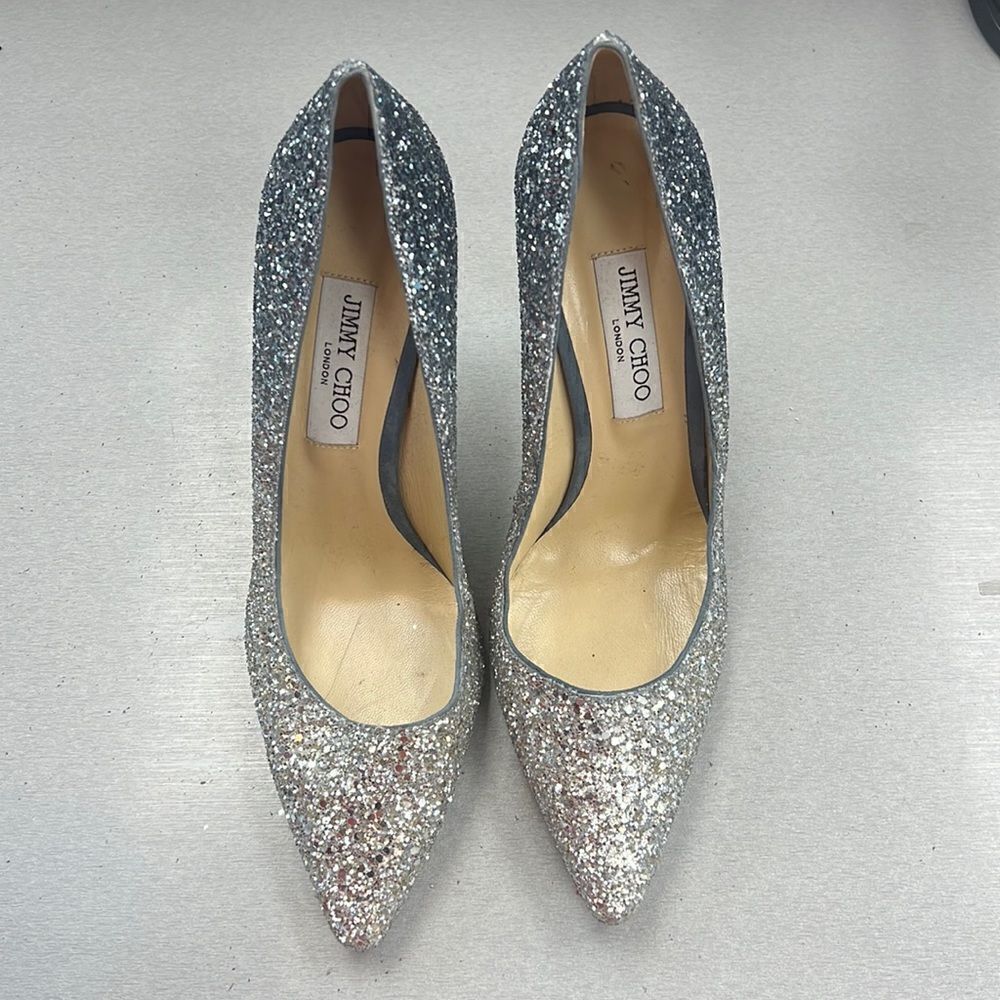 Beautiful Shimmery Jimmy Choo pumps